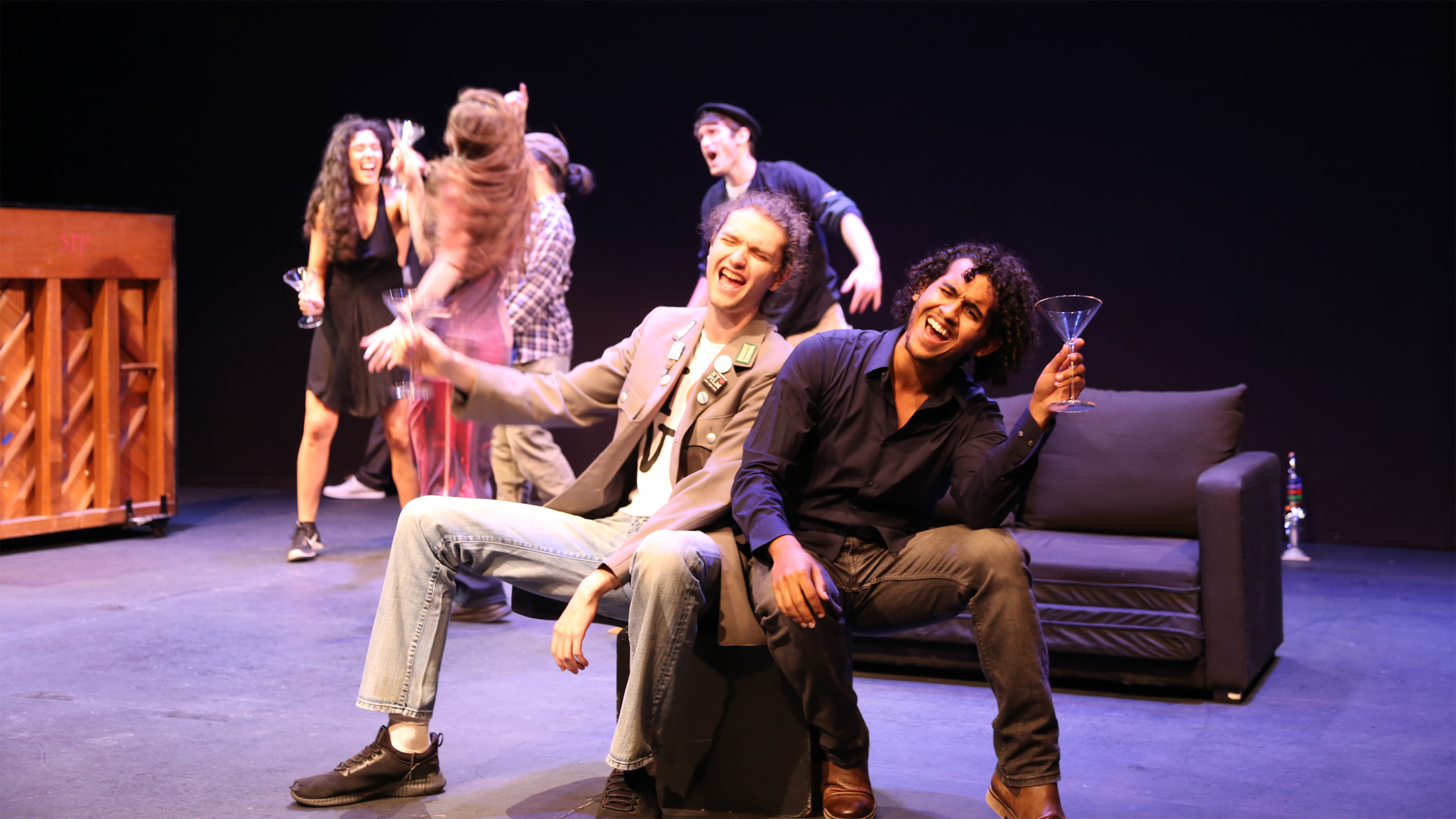 Julio Batista on stage